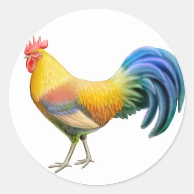 Sticker Ardenner Rooster (Devant)