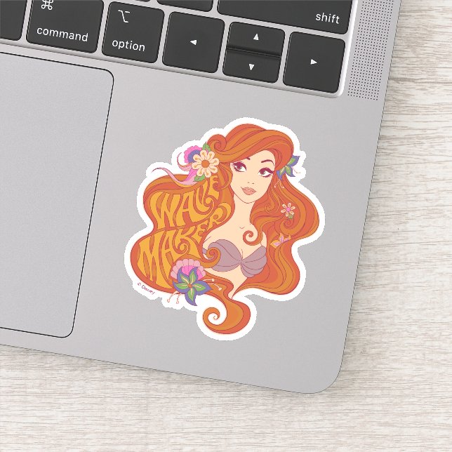 Sticker Ariel | Coquillage de création de vague (Détail)