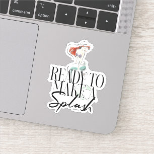 Sticker Ariel   Prêt À Faire Un Splash