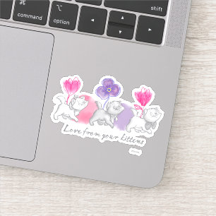 Sticker Aristocats  Amour de vos chatons