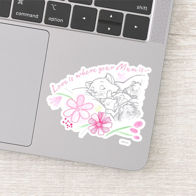 Sticker Aristocats | L'Amour, C'Est Là Où Est Ta Mère (Détail)