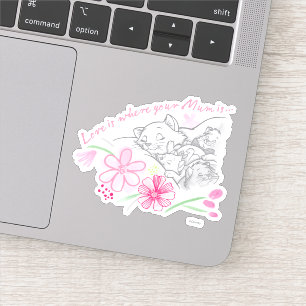 Sticker Aristocats  L'Amour, c'est là que ta mère est