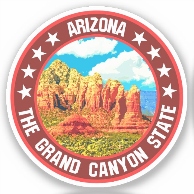 Sticker Arizona (Recto)