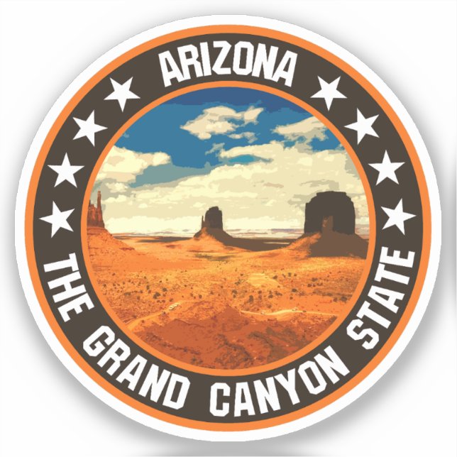 Sticker Arizona (Recto)