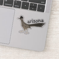 ARIZONA Roadrunner Bird Colored Art crayon couleur