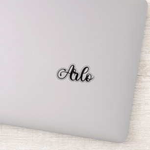 Sticker Arlo Name - Calligraphie manuscrite