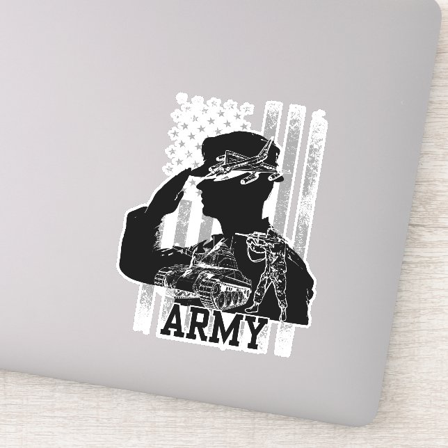 Sticker Armée (Détail)