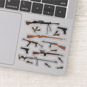 Sticker Armes soviétiques 2ÈME GUERRE MONDIALE