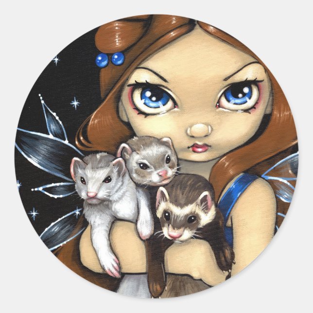 Sticker "Armful of Ferrets" (Devant)