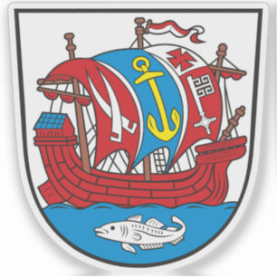 Sticker Armoiries de Bremerhaven, Allemagne