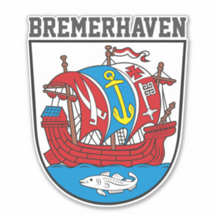 Sticker Armoiries de Bremerhaven, Allemagne