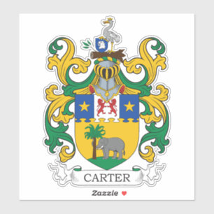Sticker Armoiries de Carter
