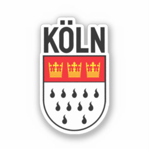 Sticker Armoiries de Cologne (Allemagne)