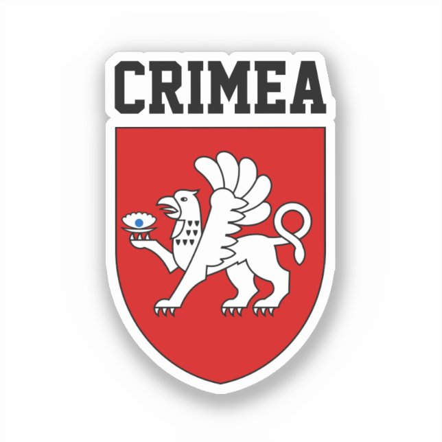 Sticker Armoiries de Crimée (Recto)