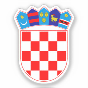 Sticker Armoiries de Croatie