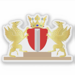 Sticker Armoiries de Dordrecht, le Pays-Bas