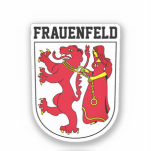 Sticker Armoiries de Frauenfeld, Suisse