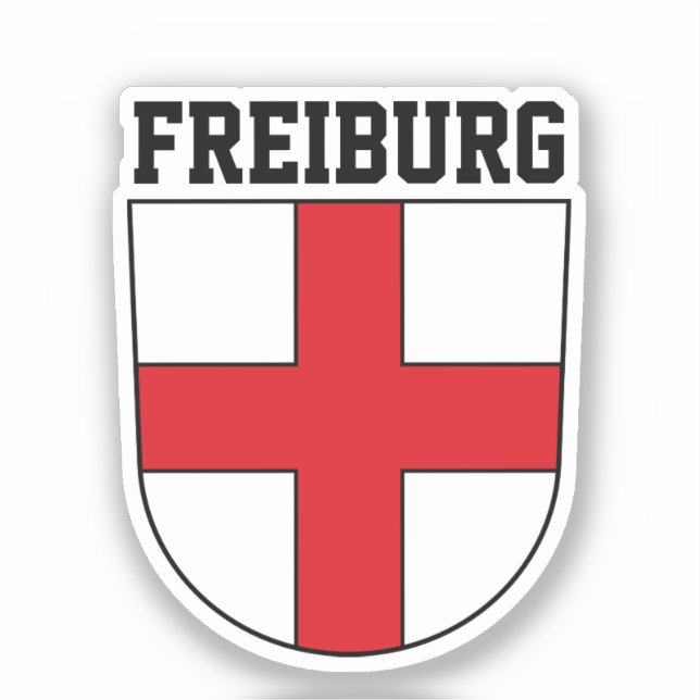 Sticker Armoiries de Freiburg im Breisgau - ALLEMAGNE (Recto)
