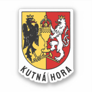 Sticker Armoiries de Kutná Hora, République tchèque