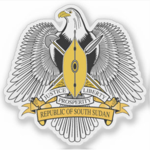 Sticker Armoiries de la République du Soudan du Sud