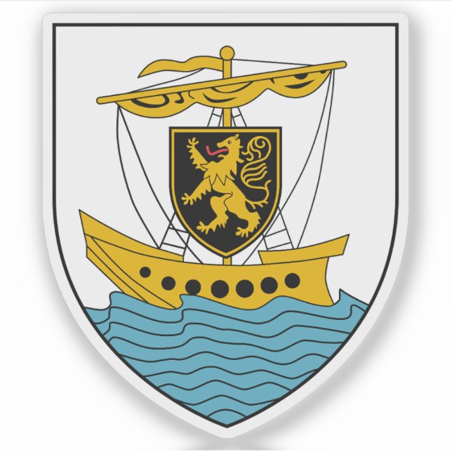 Sticker Armoiries de la ville de Galway (Devant)