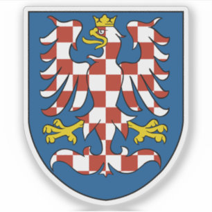 Sticker Armoiries de Moravie, région historique
