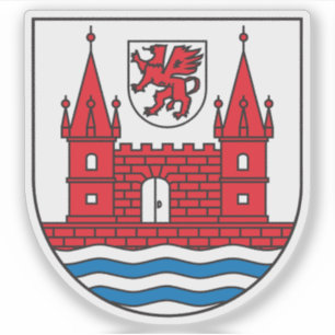 Sticker Armoiries de Schwedt, Allemagne