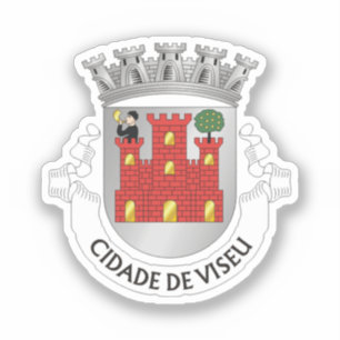 Sticker Armoiries de Viseu, PORTUGAL