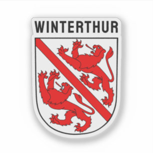 Sticker Armoiries de Winterthur, Suisse