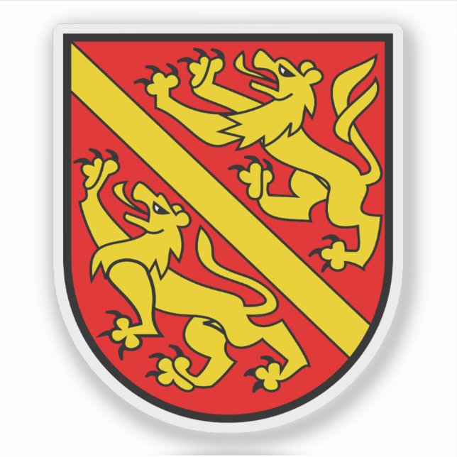 Sticker Armoiries du district de Fraubrunnen, Suisse (Devant)