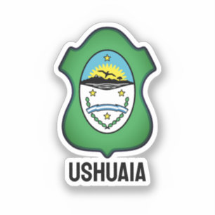 Sticker Armoiries d'Ushuaia - Argentine