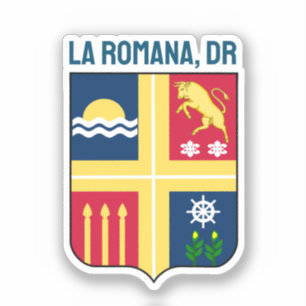 Sticker Armoiries - La Romana, République Dominicaine