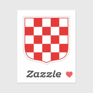 Sticker Armoiries motifs croates