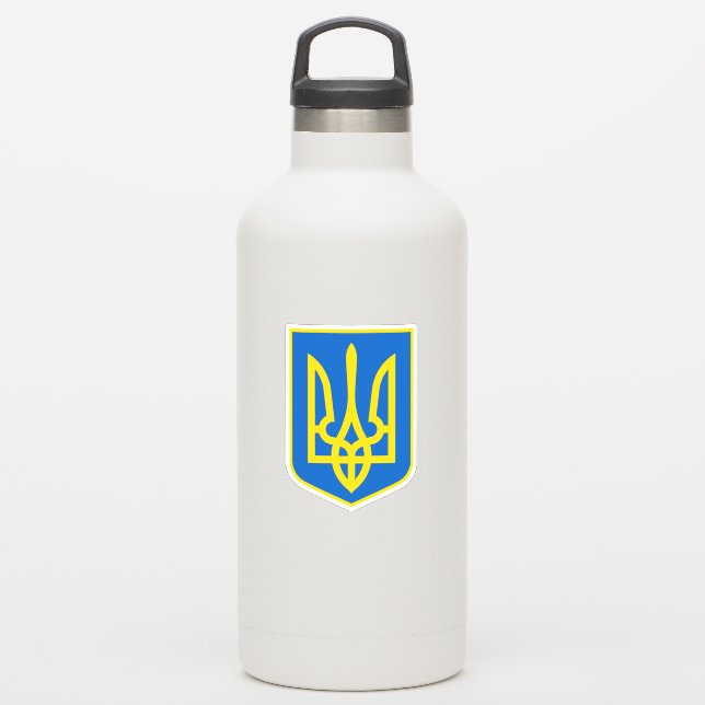 Sticker Armoiries ukrainiennes (Gourde)