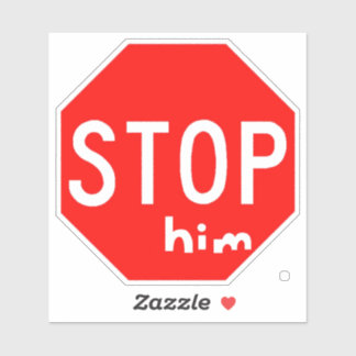 Sticker Arrêtez-le