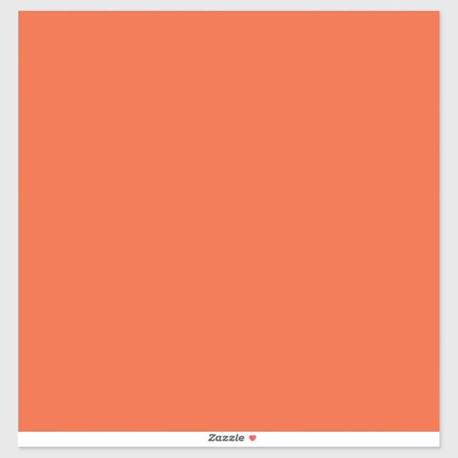 Sticker arrière - plan orange avec (Feuille)