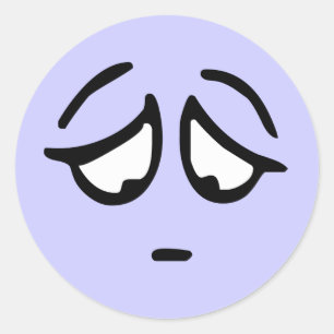 Sticker Arrière - plan personnalisable Emoticon