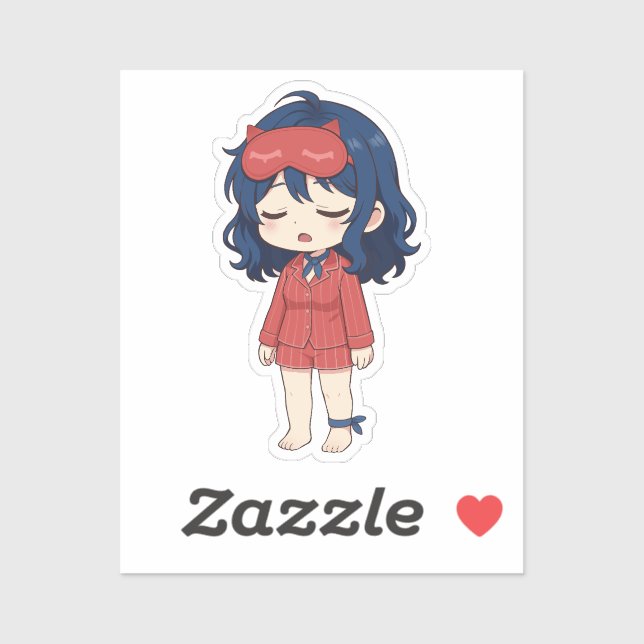 Sticker Art de jeu Sleeper Mita Chibi Miside (Feuille)