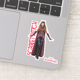 Sticker Art du personnage de Scarlet Witch