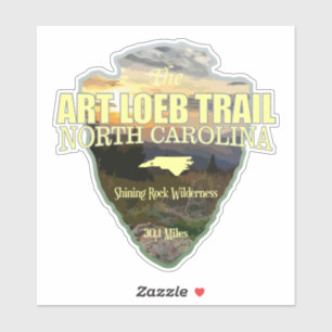 Sticker Art Loeb Trail (arrowhead)