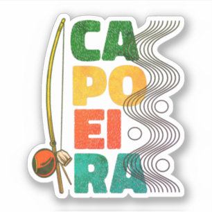 Sticker Art martial brésilien Capoeira