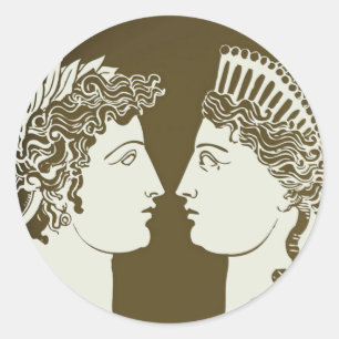 Sticker Artemis et Apollo