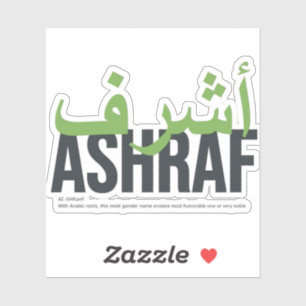 Sticker Ashraf