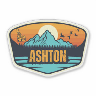 Sticker Ashton, Idaho