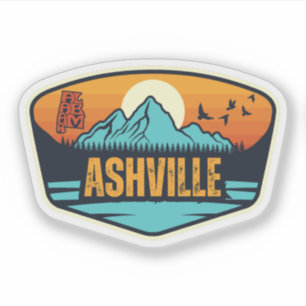 Sticker Ashville, Alabama