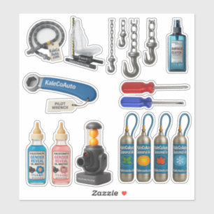 Sticker Assortiment de produits 3