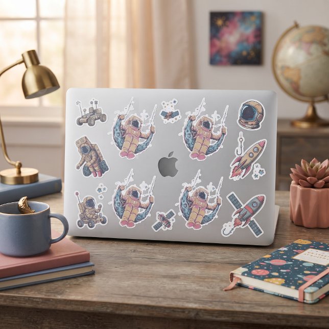 Sticker Astronaute (Créateur téléchargé)