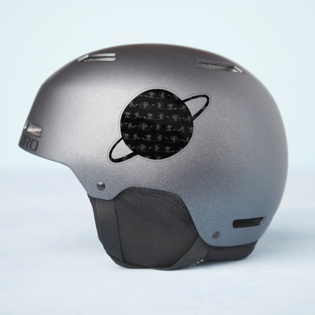 Sticker astronaute (Côté casque)