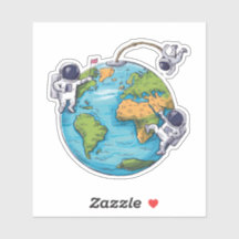 Astronautes en flottant