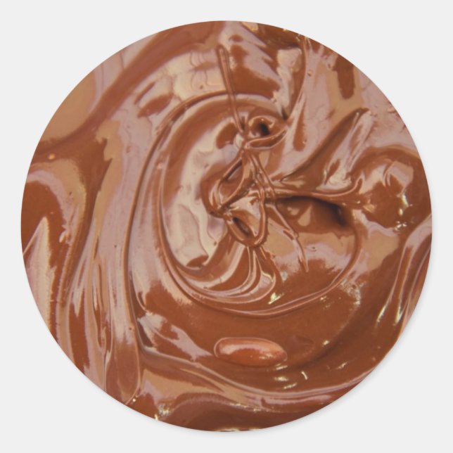 Sticker au chocolat fondu (Devant)